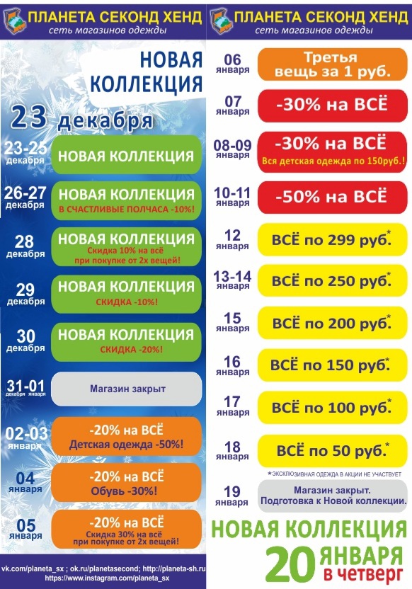 Планета секонд хенд карта